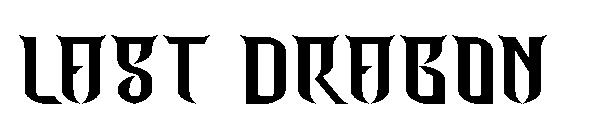 Last dragon字体