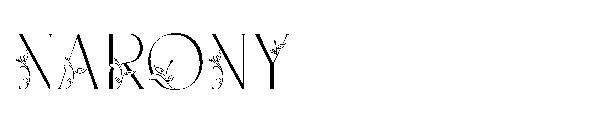 narony字体