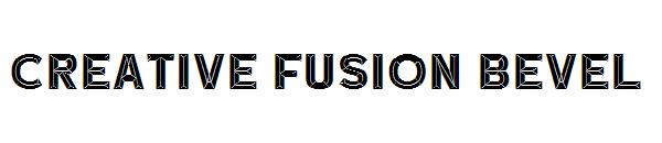 creative fusion bevel字体