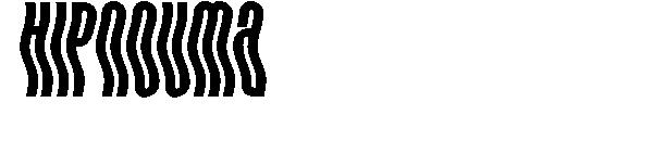 hipnouma字体