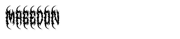 magedon字体