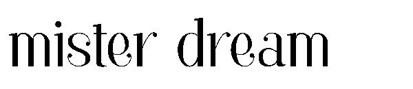 Mister dream字体