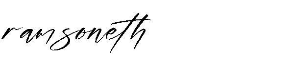 Ramsoneth字体