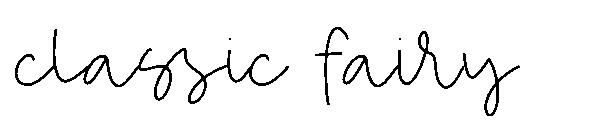 classic fairy字体