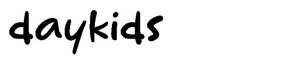 daykids字体