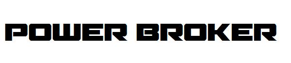 Power broker字体 字体下载