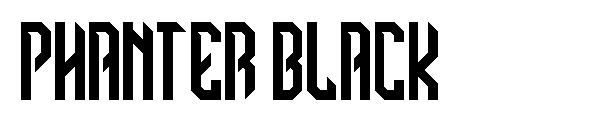 Phanter black字体