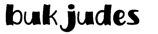 Buk judes字体