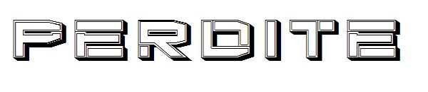 perdite字体