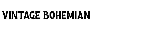 vintage bohemian字体