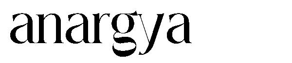Anargya字体