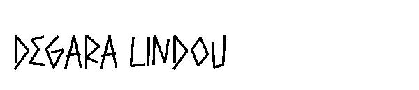 degara lindou字体