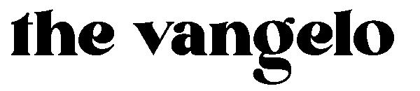 The vangelo字体