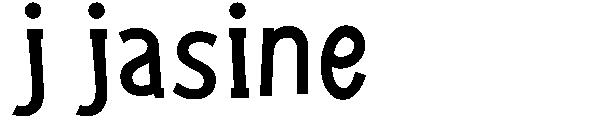 j jasine字体