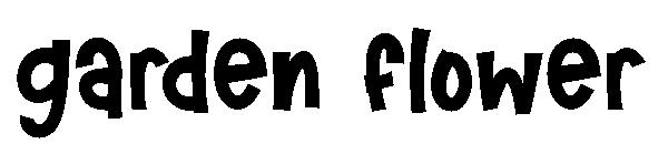 garden flower字体