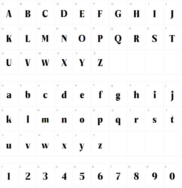 Merodic字体