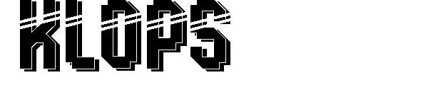 klops字体