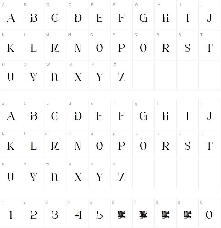 452 b sparked字体