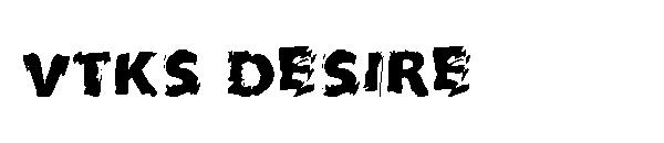 Vtks desire字体 字体下载