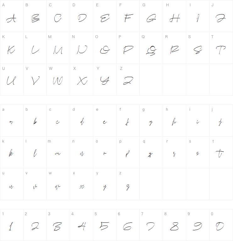 Tambarto字体