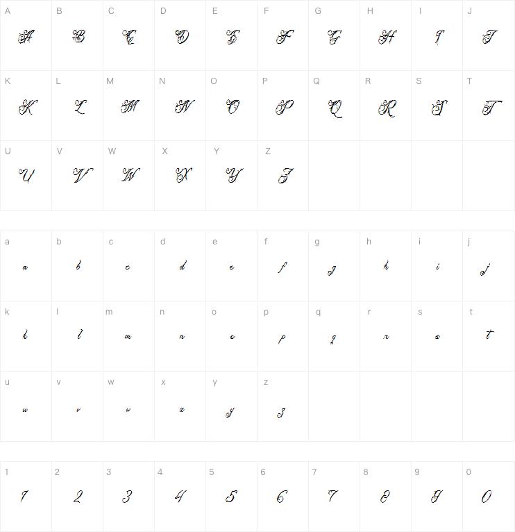 Misthycal字体