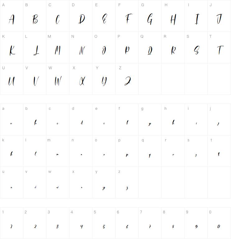 Calligrapher字体