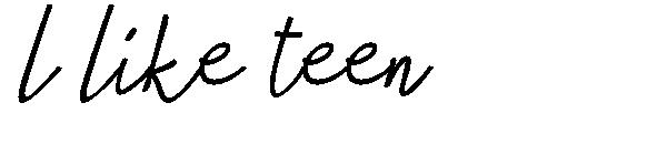 Like teen字体 字体下载