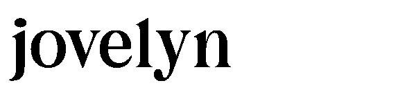 jovelyn字体