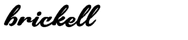brickell字体