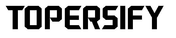 topersify字体