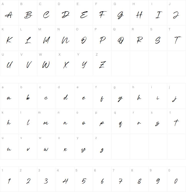 Callisten字体