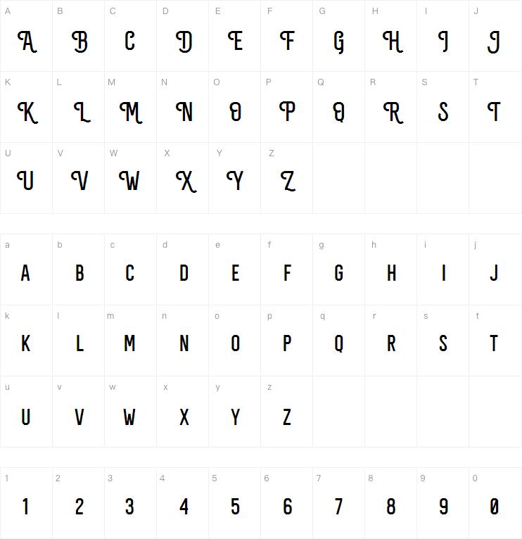 Rostary字体