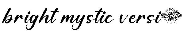 Bright mystic字体