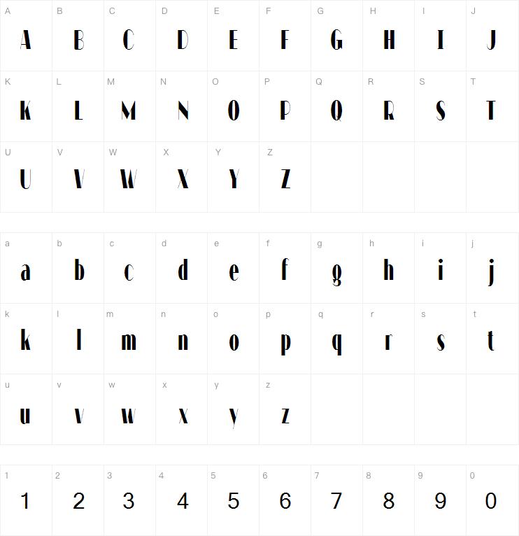 Munges expanded字体