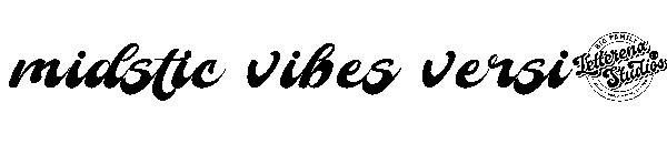 midstic vibes version字体