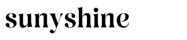 Sunyshine字体