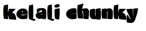 kelali chunky&nbsp;字体下载