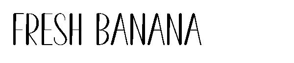 fresh banana 字体下载