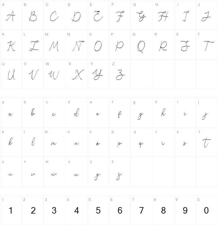 Denara字体