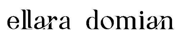 Ellara domian字体