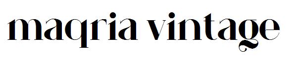 maqria vintage