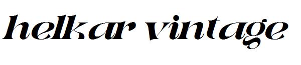helkar vintage