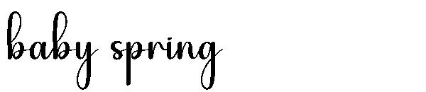 baby spring