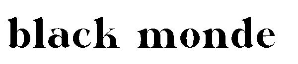 black monde