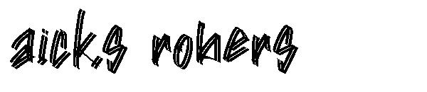 aicks robers&nbsp;字体下载