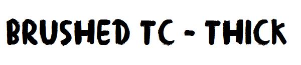 brushed tc - thick