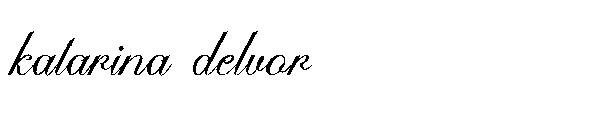 katarina delvor