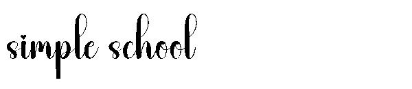simple school