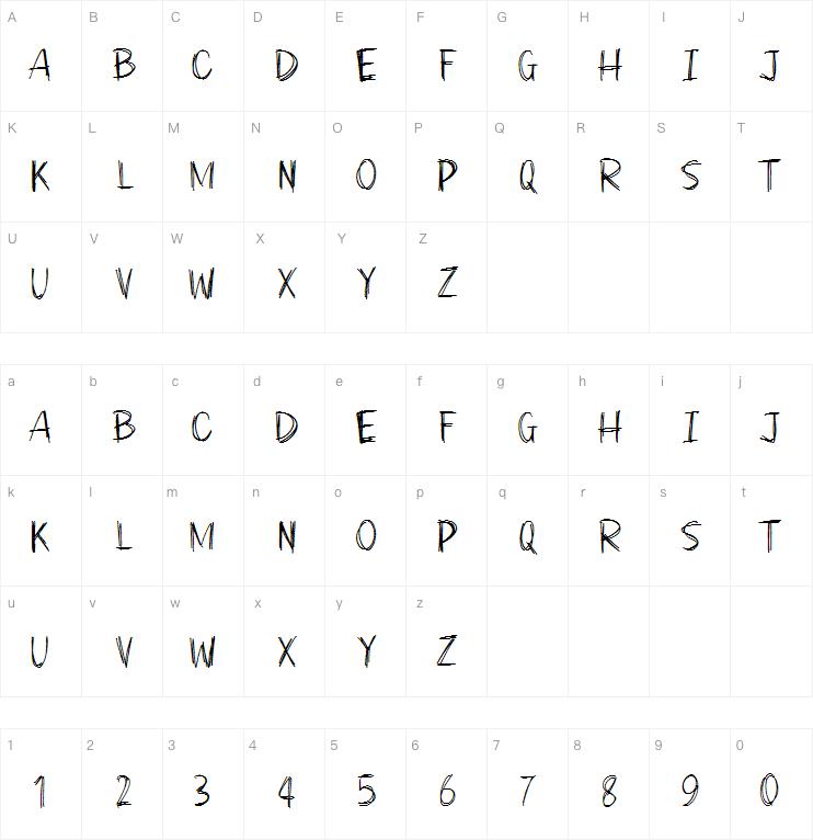 Pinkend字体