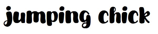 jumping chick 字體下載